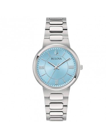 Orologio Bulova - Classic Elegant Quarzo 32mm Argento Ice Blue - 96L336