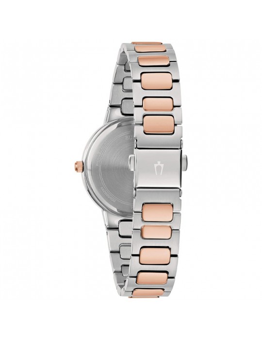 Orologio Bulova - Classic Elegant Quarzo 32mm Argento Rose Gold - 98L327