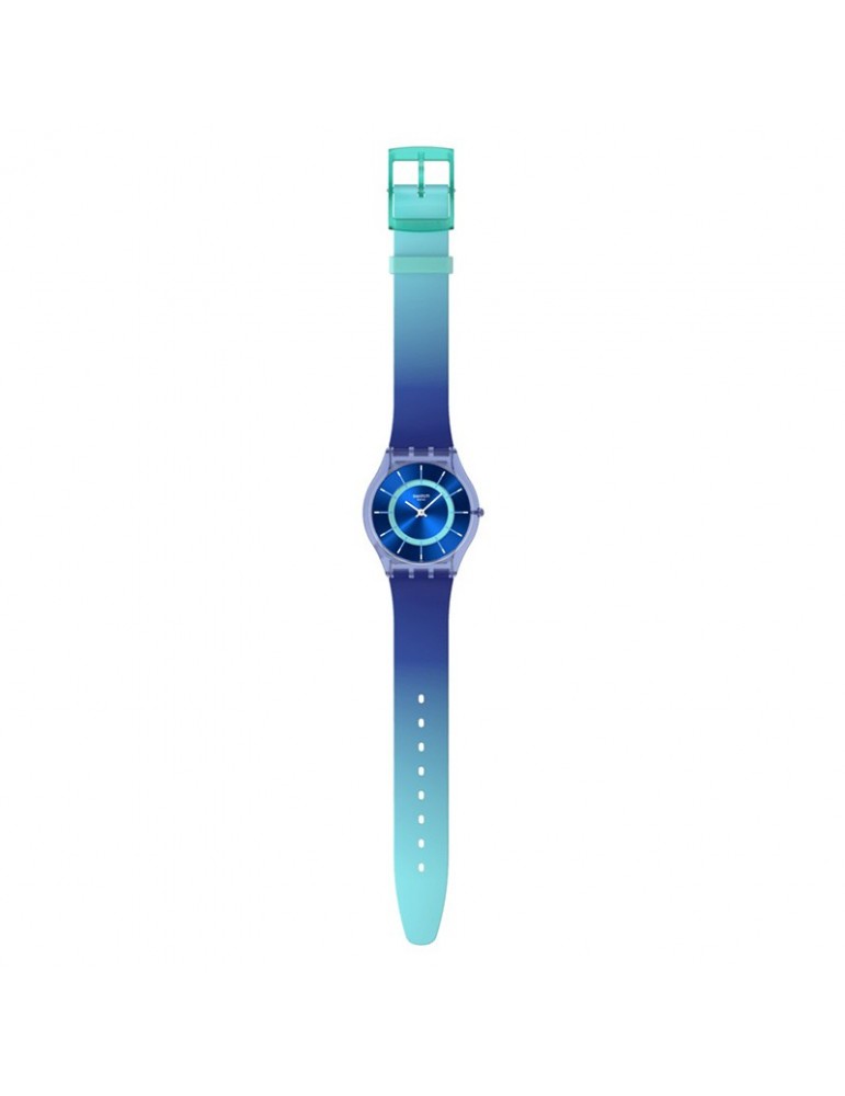 Swatch Watch Jammy Grape Dream Time Only 34mm Blue-SS08I100