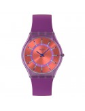 Orologio Swatch-Sweet Strawberry Dream-Viola-34mm-Rosa Scuro-SS08V108