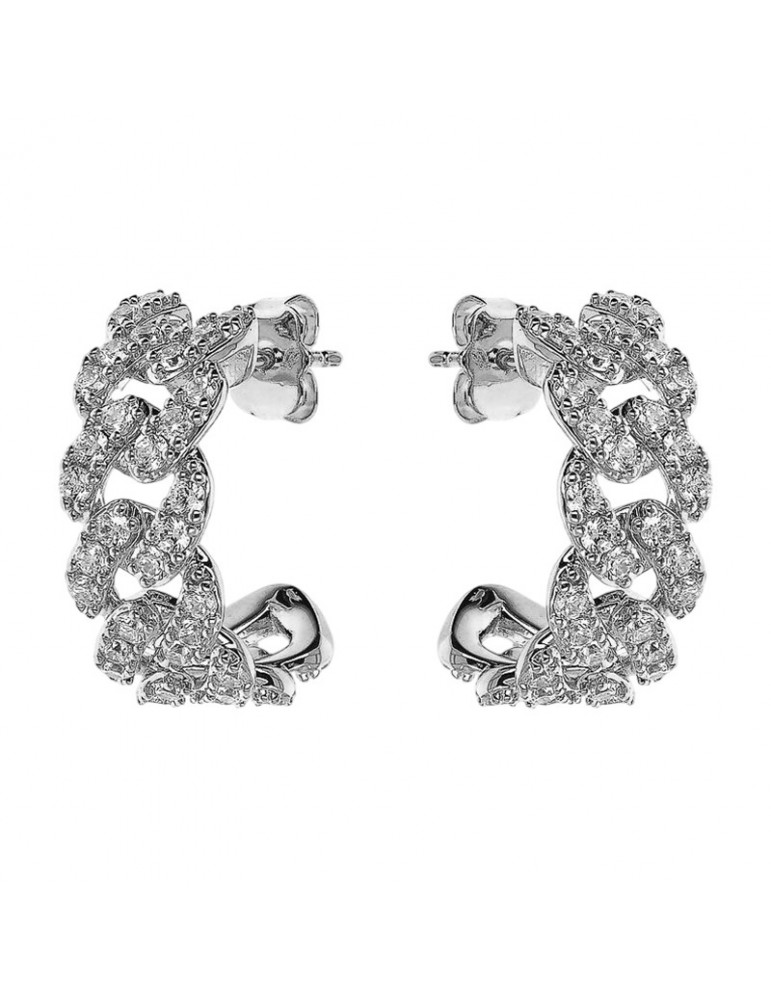 Bronzallure Earrings - Grumetta - Cubic Zirconia - WSBZ02379W. WHI-CZ