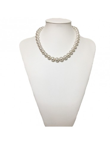 Nimei Pearl String Necklace - Australian South Seas - 0
