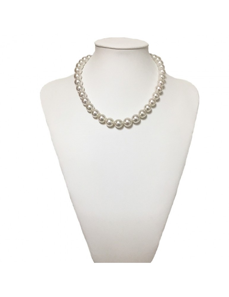 Collana Nimei da Donna - Filo di Perle Australia 11-13 mm-PFA11130WBV1