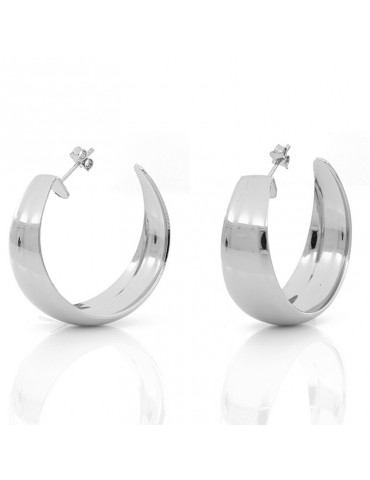 Orecchini Unoaerre-Fashion Jewellery-Semi-Cerchio Bombato-EXO4248B-1AR