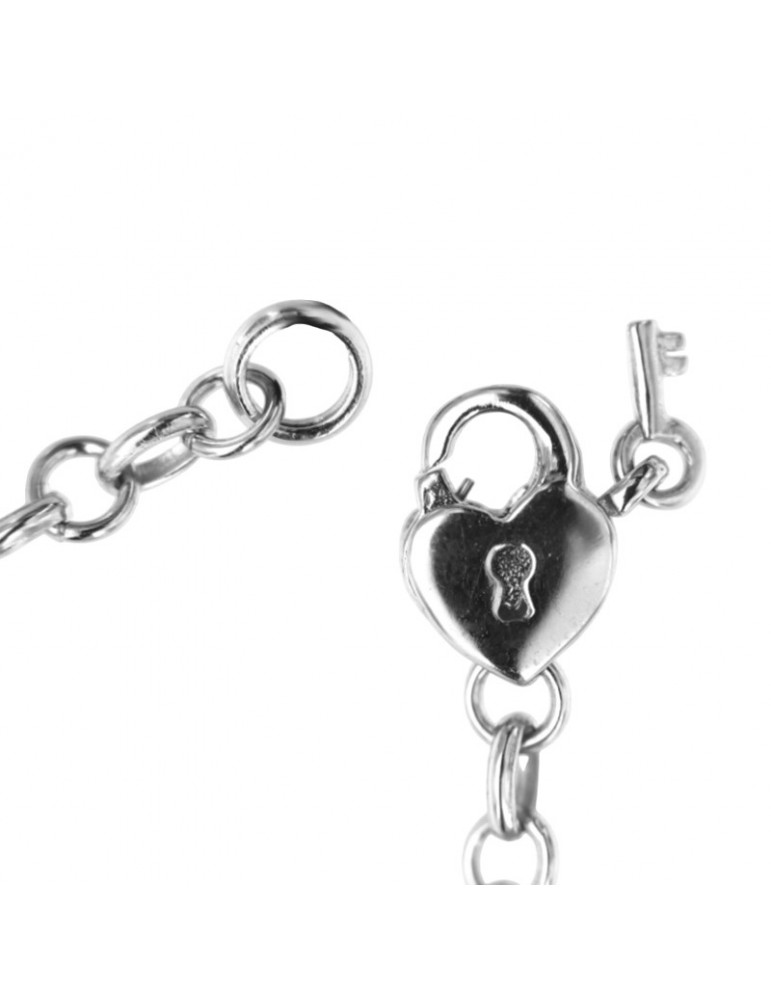 Collana Zancan - Oro Bianco 18 Carati - Pendente-Smeraldi 0,70 ct-C424