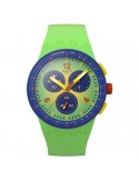 Orologio Swatch-Flowing Freshly-Cronografo-42mm-Verde e Giallo-SUSG101