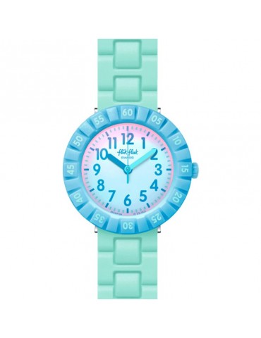 Orologio Flik Flak - Blu Splash - Solo Tempo - 37mm - Blu - ZFCSP126