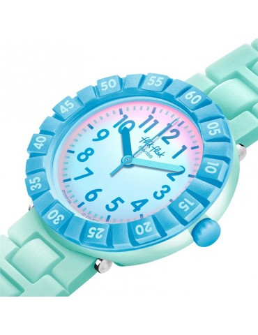 Flik Flak Watch - Blue Splash - Time Only - 37mm - Blue - ZFCSP126 2