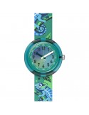 Orologio Flik Flak - Camo Friends - 32mm - Verde - Camaleonti-ZFPNP161