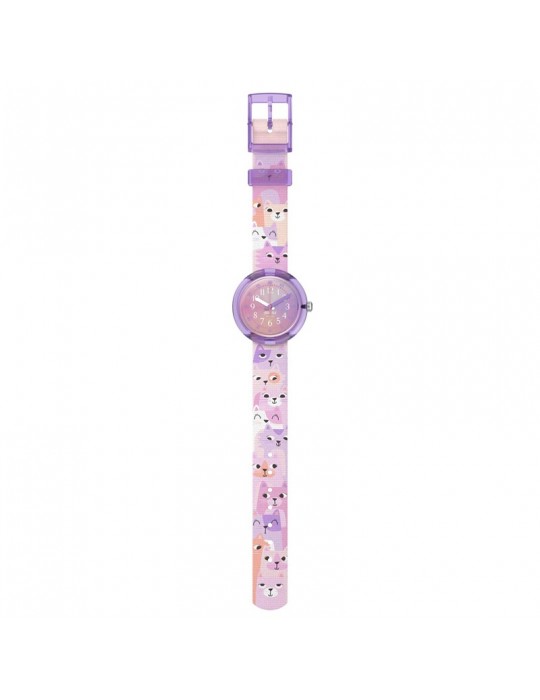 Orologio Flik Flak- Cutie Kitty - 32mm - Rosa - Gattini - ZFPNP162
