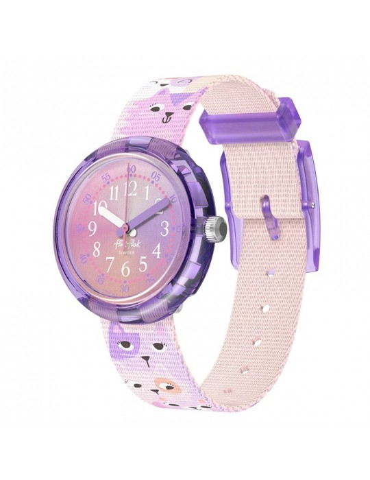 Orologio Flik Flak- Cutie Kitty - 32mm - Rosa - Gattini - ZFPNP162