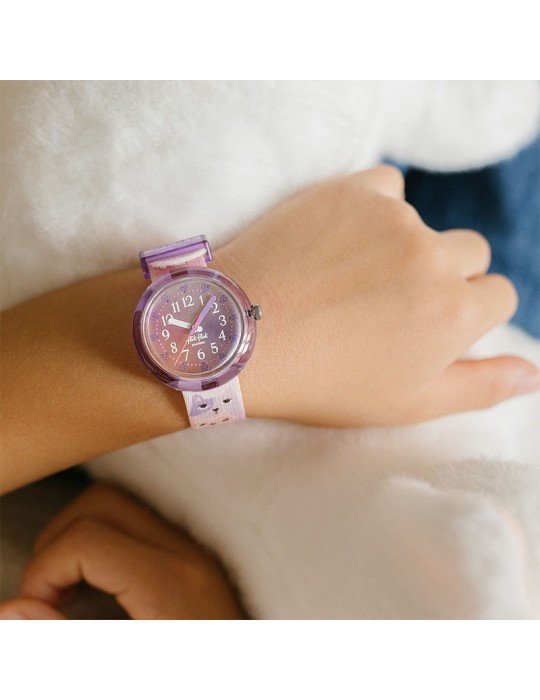 Orologio Flik Flak- Cutie Kitty - 32mm - Rosa - Gattini - ZFPNP162