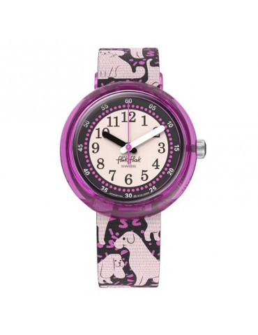 Orologio Flik Flak - Woof Woof Time - Solo Tempo - 32mm -Cani-ZFPNP163