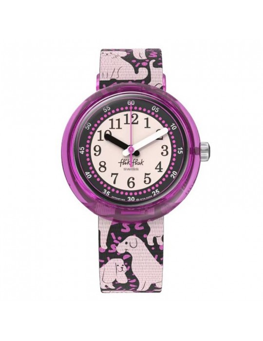 Flik Flak watch - Woof Woof Time - Only time - 32mm -Cani -ZFPNP163