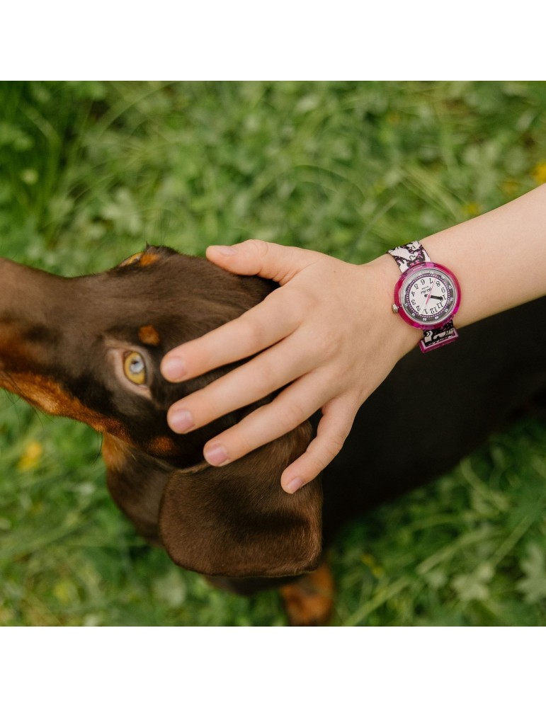 Orologio Flik Flak - Woof Woof Time - Solo Tempo - 32mm -Cani-ZFPNP163