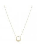 Girocollo Rue Des Mille - Pendente Circolare - Zirconi - GRZ028M2AU