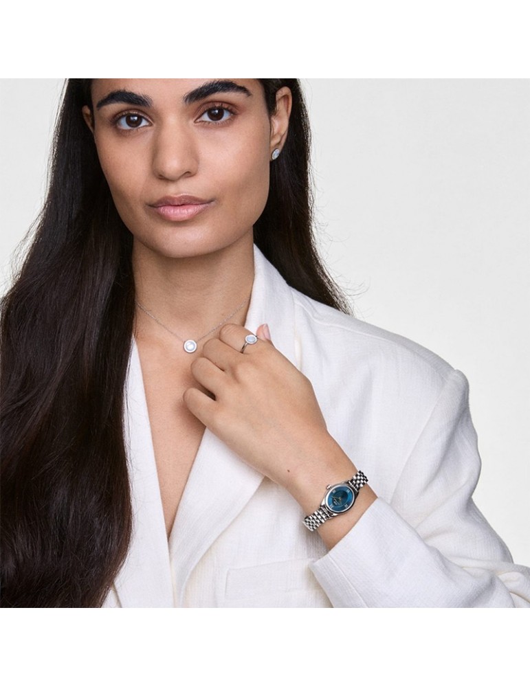 Orologio Daniel Wellington - Ophelia Mini Arctic Silver-Blu-DW00100807
