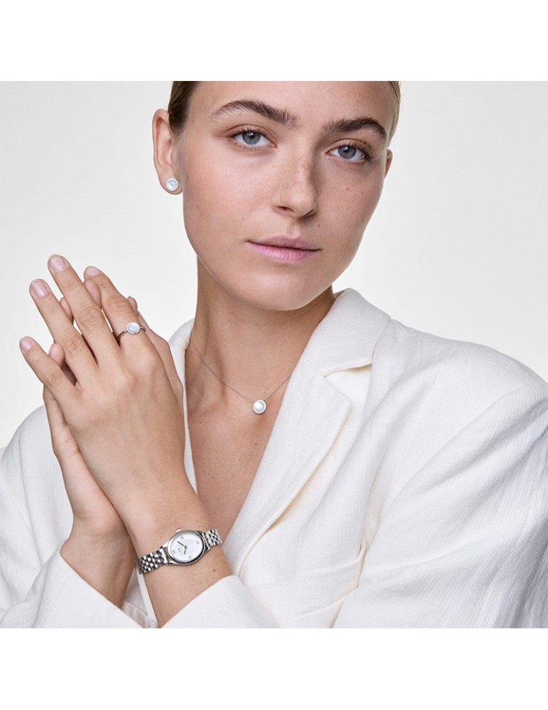 Orologio Daniel Wellington - Ophelia Mini Silver - Bianco - DW00100808