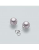 MILUNA TWINS QUEEN EARRINGS WITH PEARLS - 0