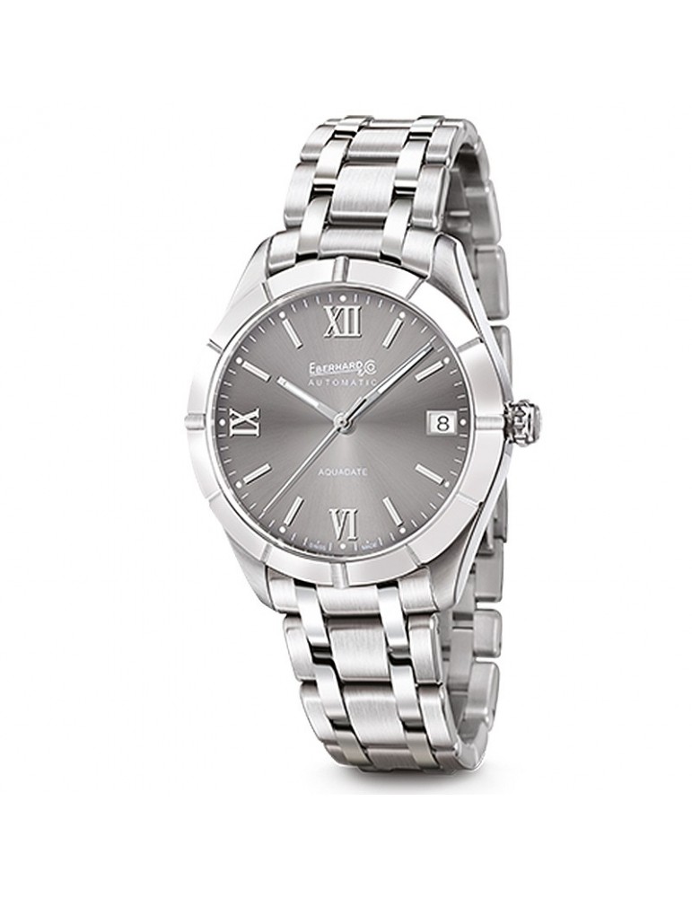 Eberhard Men's Watch - Aquadate Grande Taille Automatic 41mm Grey - 0