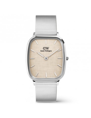 Orologio Daniel Wellington-Silver-32x36,3mm-Rilievo di Lino-DW00100812