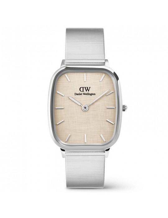 Orologio Daniel Wellington-Silver-32x36,3mm-Rilievo di Lino-DW00100812