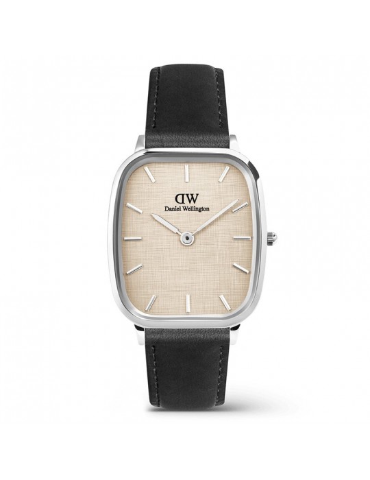 Daniel Wellington Watch - Black 32x36,3mm - Linen Embossed - DW00100813