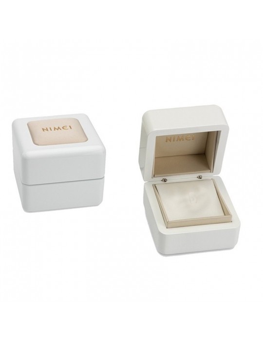 Nimei Ring - 18K White Gold with 9-9.5mm Pearl and Natural Diamonds - 0