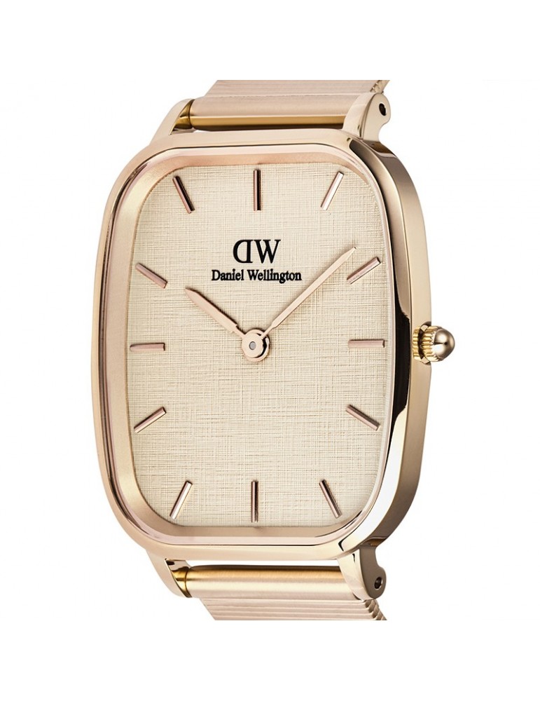 Daniel Wellington Watch - Rose Gold - Linen Relief - DW00100815