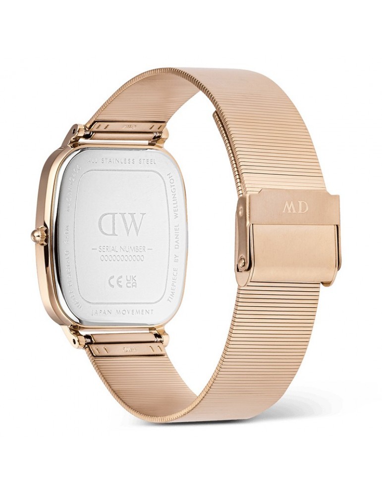 Daniel Wellington Watch - Rose Gold - Linen Relief - DW00100815