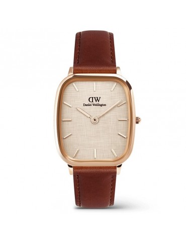Orologio Daniel Wellington - Rose Gold - Rilievo di Lino - DW00100816