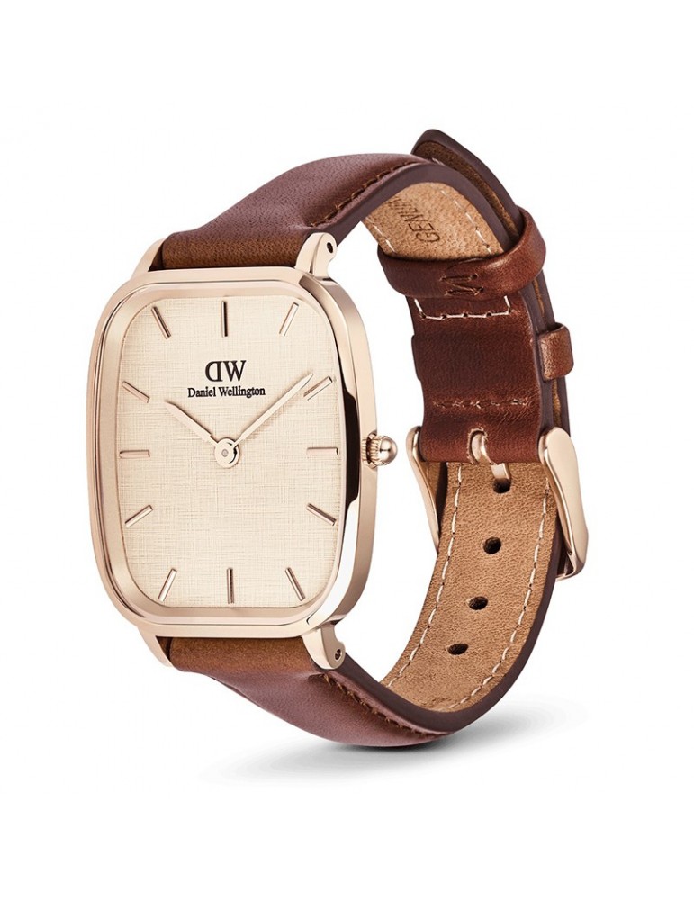 Orologio Daniel Wellington Rose Gold Rilievo di Lino DW00100816