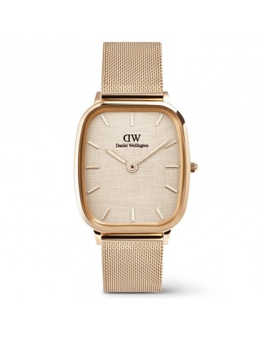 Orologio Daniel Wellington - Rose Gold - Rilievo di Lino - DW00100817
