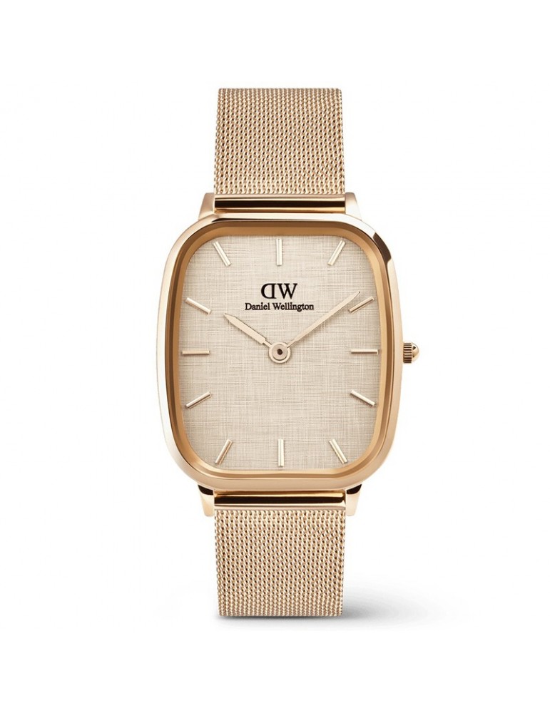 Orologio Daniel Wellington - Rose Gold - Rilievo di Lino - DW00100817