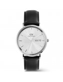 Orologio Daniel Wellington - Tempo e Data -Nero-40mm-Bianco-DW00100832