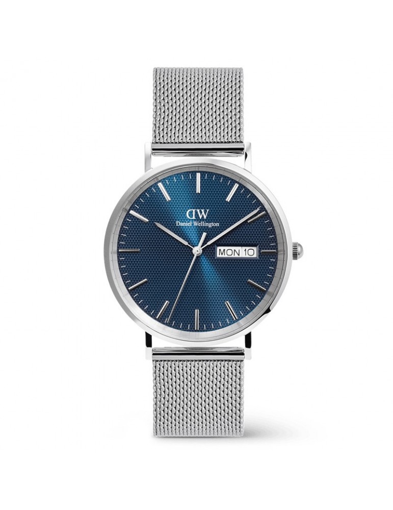 Daniel Wellington Watch -Sterling Arctic-Silver-40mm-Blue-DW00100833