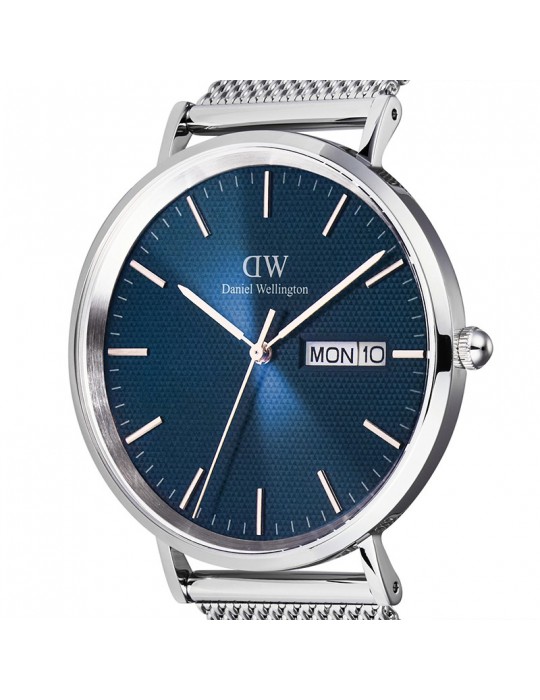 Daniel Wellington Watch -Sterling Arctic-Silver-40mm-Blue-DW00100833