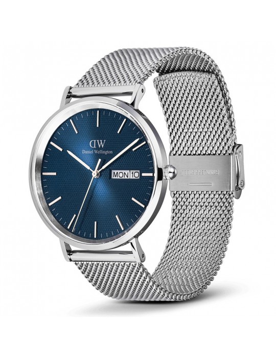 Daniel Wellington Watch -Sterling Arctic-Silver-40mm-Blue-DW00100833