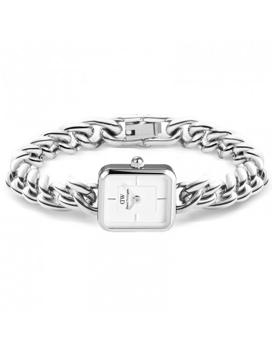 Orologio Daniel Wellington - Silver - 15.4x18.2mm - Bianco -DW00100834