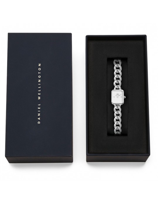Orologio Daniel Wellington - Silver - 15.4x18.2mm - Bianco -DW00100834