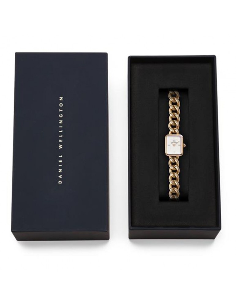Orologio Daniel Wellington - 15.4x18.2mm - Bianco - DW00100835