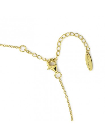Boccadamo Necklace - Sophie-925% Silver Golden-Peach Crystal-GR856DC 2