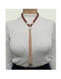 Collana Giadan - Andorra - Corniola - Perle Barocche - GIADAN46