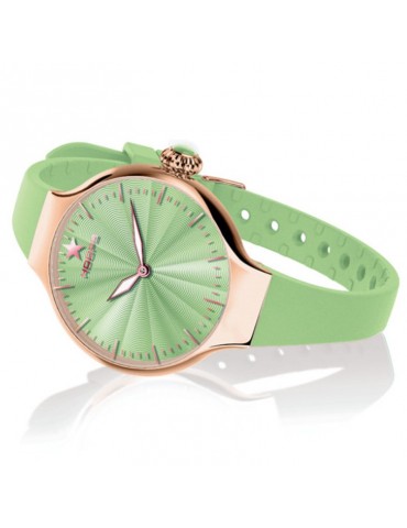 Orologio Hoops-Nouveau Chérie Sliding Gold-30mm-Verde Mojito-2634LYG13