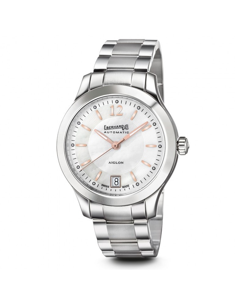 Orologio Eberhard - Aiglon Dame Meccanico Automatico 35mm Madreperla Rose Gold - 0
