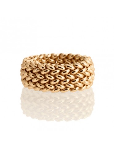 Unoaerre Ring - Chicco - 925% Silver Gold - Low End-711ECA011G14