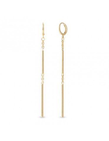 Unoaerre Earrings - Long Pendants - Golden Bronze - Chain-EXO4651G