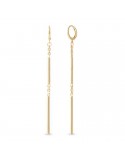 Unoaerre Earrings - Long Pendants - Golden Bronze - Chain-EXO4651G