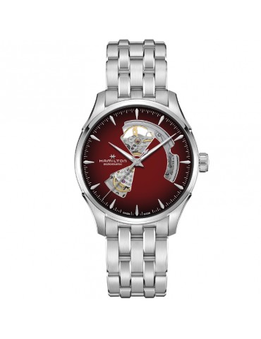 Hamilton Men's Watch - Jazzmaster Open Heart Automatic 40mm Bordeaux - 0