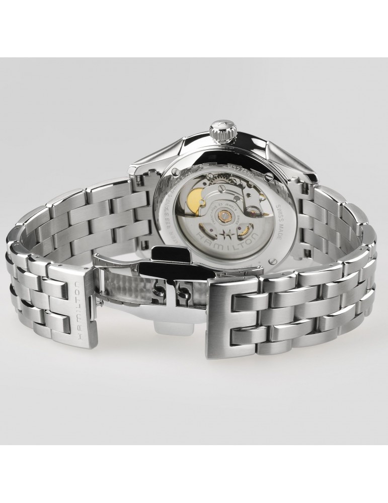 Orologio Hamilton Uomo - Jazzmaster Open Heart Automatico 40mm Bordeaux - 0